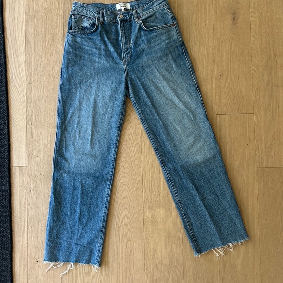 90s Mid Rise Straight Jeans from Reformation Sz 29 - Picture 6 of 7